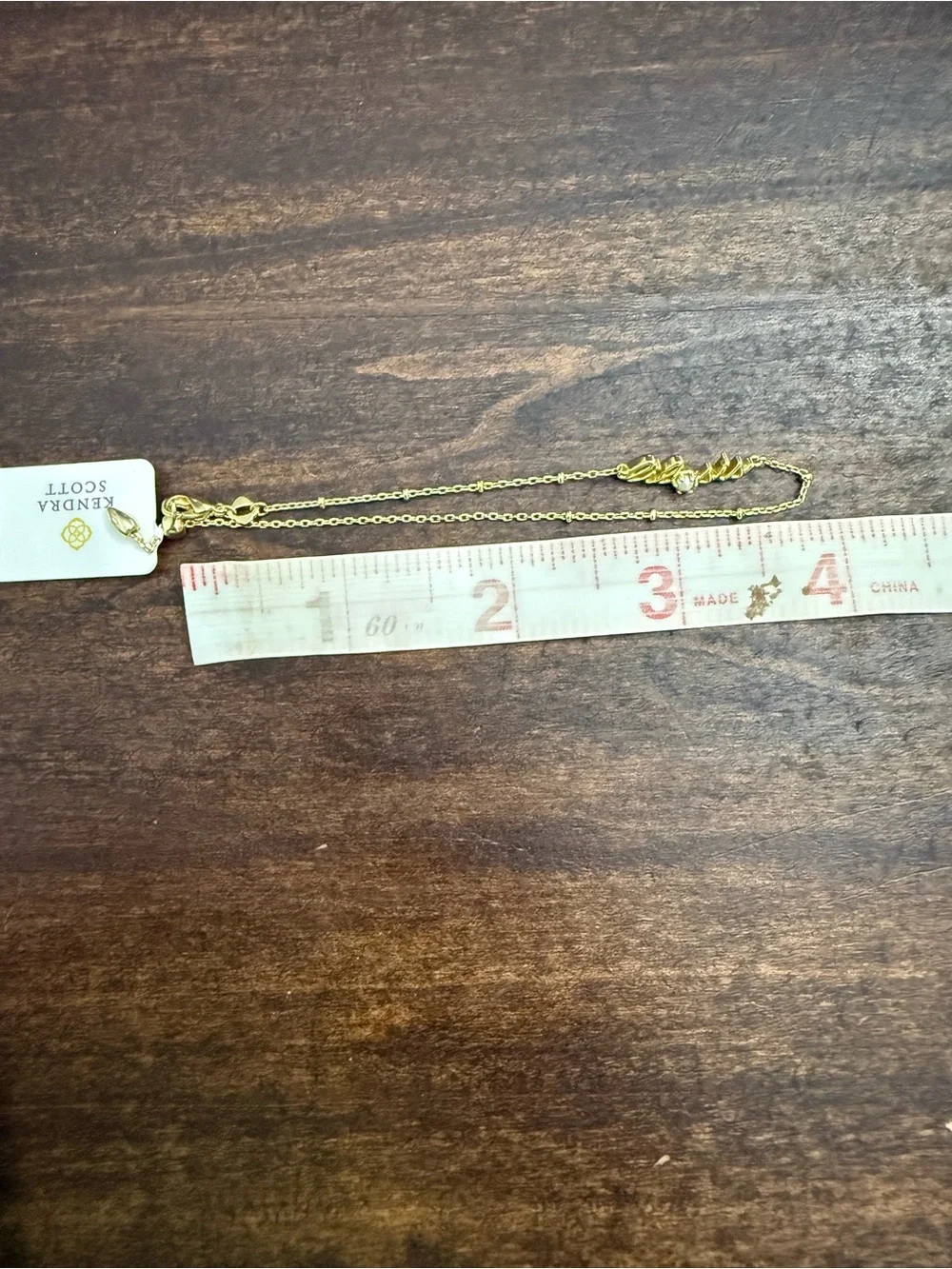Kendra Scott Lil Sis Delicate Chain Bracelet in 14K yellow gold plating